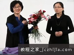 [花艺技巧提升]日本韩国花艺插花师流行花束教学视频(13讲 含效果图)