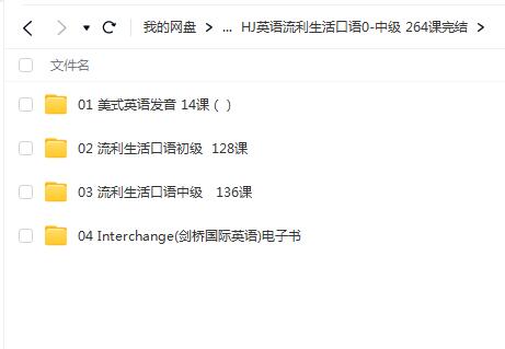 HJ英语流利生活口语0-中级264课，提升口语表达能力！